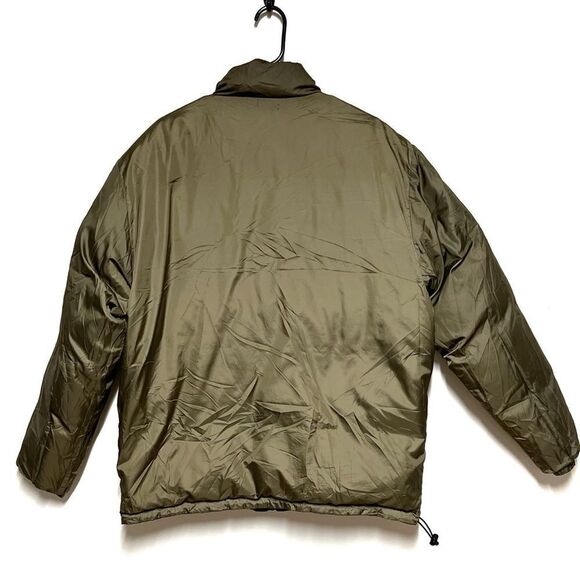 LL Bean Men’s Black Down Filled Reversible Puffer Jacket Like New Sz L - Picture 4 of 5